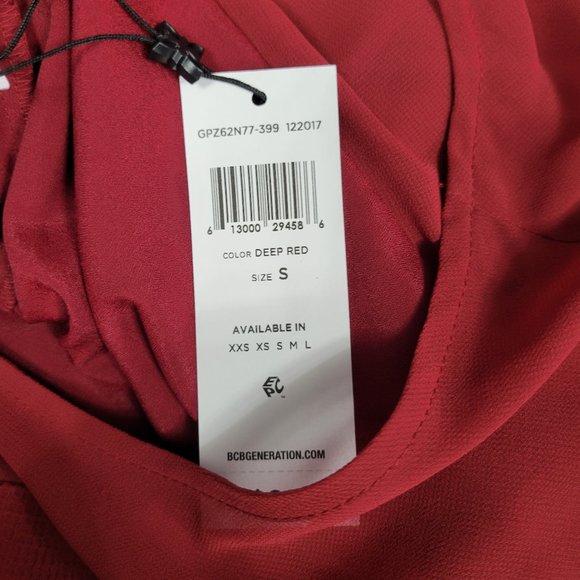 NWT BCBGeneration Peasant Blouse Size Small - Picture 8 of 9